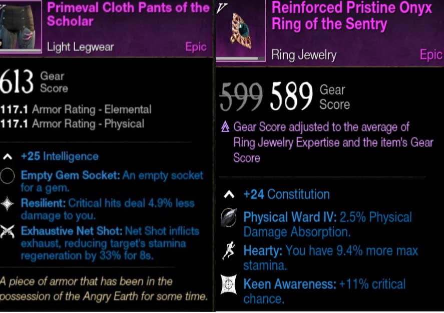 New World Gear Set